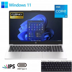 HP 250 G10 Notebook 15,6" Intel i5-1334U @4,6GHz 16GB DDR4 256GB SSD FHD Windows 11