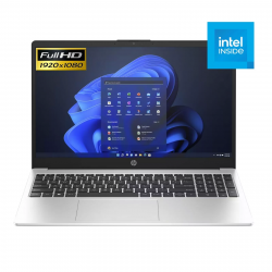 HP 250 G10 (Silber) 15,6" Intel i7-1355U @5GHz 16GB DDR4 512GB NVMe SSD IPS Windows11 Laptop