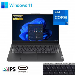 Lenovo V15 G4 Notebook 15,6" INTEL i7-1355U @5,0GHz 8GB DDR4 1TB NVMe SSD FHD IPS Windows 11 Laptop