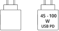 Ladenetzteil im Lieferumfang enthalten - unterstützt USB Power Delivery (PD) Ladeprotokoll